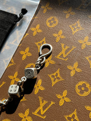 ULTIMATE GRAIL SPECIAL ORDER 18 INCH .925 SILVER "DICE" WALLET CHAIN
