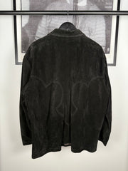 ULTIMATE CHROME GRAIL 1991 SUEDE .925 SILVER CUFF WESTERN FLEUR JACKET