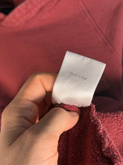 RARE SPRING/SUMMER 2020 MAROON OVER-DYED “CRY FOR HELP” MEGA OVERSIZED HOODIE