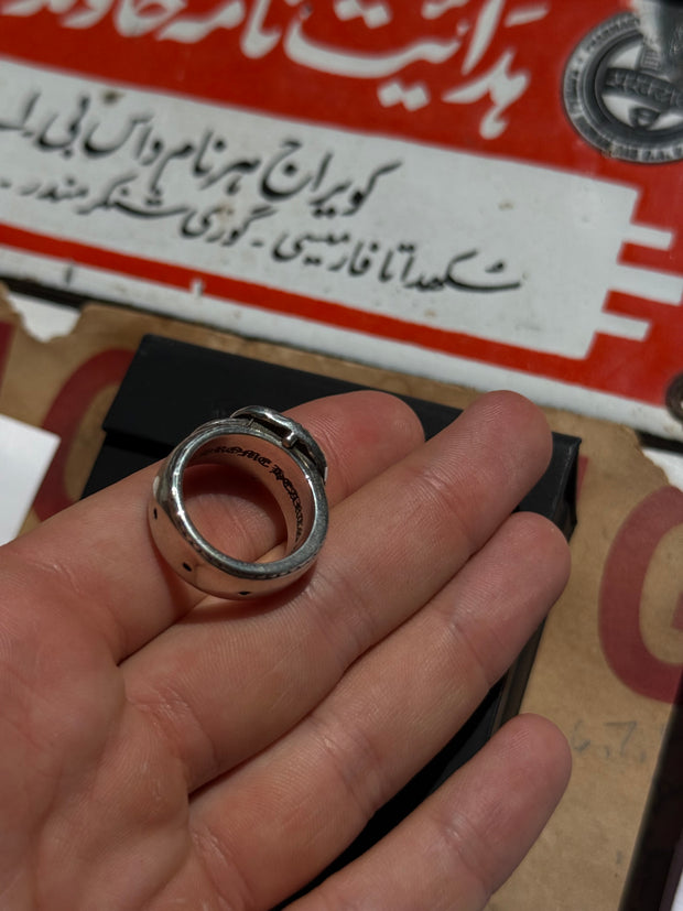 RARE 2025 SOLD OUT BRAND NEW w/ BOX & RECEIPT .925 SILVER GUNSLINGER RING IN SIZE 10