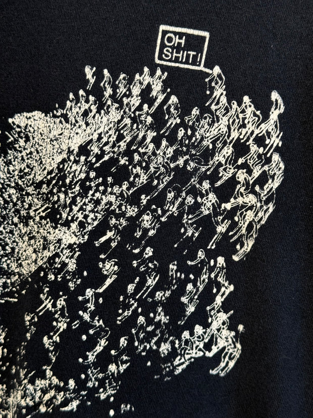80'S PERFECT FIT "OH SHIT!" SKIER TEE