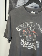 THRASHED "STURGIS SALOON MOTORCYCLE RALLY" SHIRT