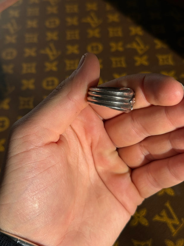 BEAUTIFULLY ICONIC EARLY 2000's DAGGER RING w/ PERFECT PATINA