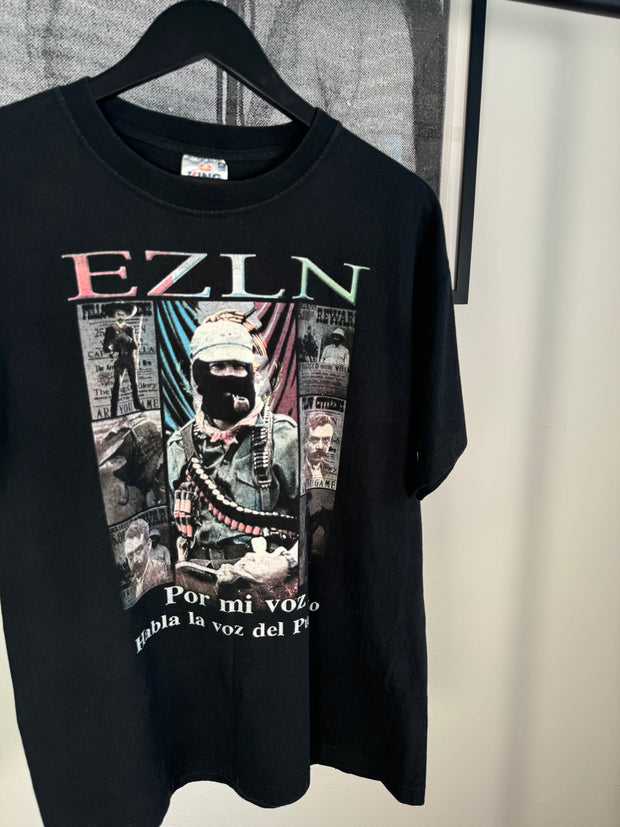 90'S VINTAGE MEXICAN GUERILLA GROUP ANARCHIST ZAPATISTA TEE