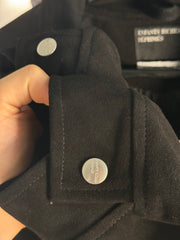 ICONIC FALL/WINTER 2023 SILK LINED LAMBSKIN SUEDE WESTERN JACKET