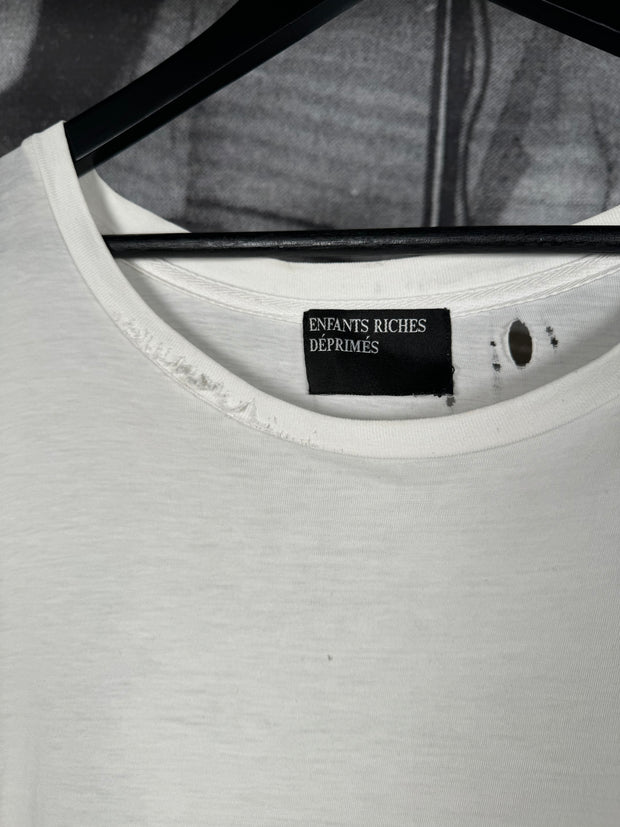 EXTREMELY RARE SPRING/SUMMER 2020 CANCELLED MISPRINT "79 RUE CHARLOT / DEPRIMIS" PARIS STORE OPENING SHIRT