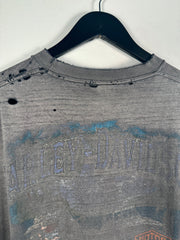 90's ULTRA-FADED HARLEY DAVIDSON BAHAMAS TEE