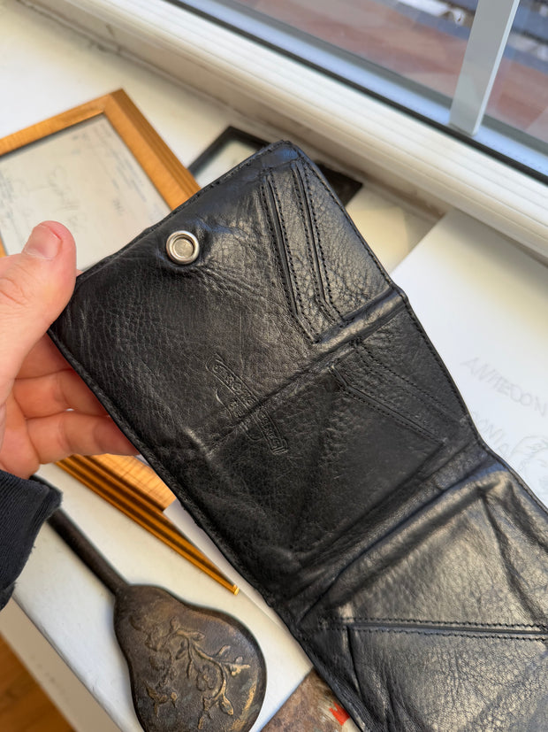 XXL 21 CEMETERY CROSS PATCH STASH WALLET w/ .925 DETAILS