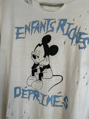 RARE GOLDEN ERA GRAIL 1 OF 25 HAND-DISTRESSED "SAD MICKEY" ANTONIOLI COLLAB SHIRT