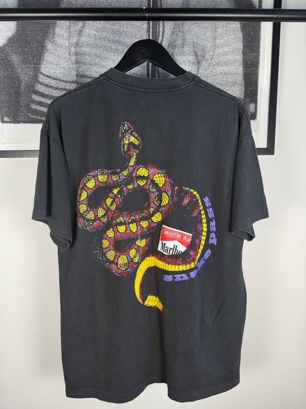 ICONIC RAREST MARLBORO SHIRT OF ALL TIME: 90s FADED SNAKE PASS SHIRT