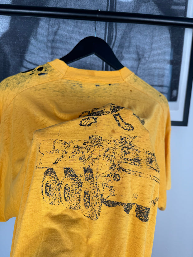 1991 DIVORCE-YELLOW SADDAM HUSSEIN RECONNAISSANCE SHIRT