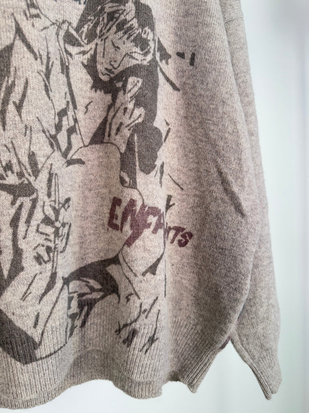 Enfants Riches Deprimes Knit The Drama of Opium Printed