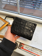 XXL 21 CEMETERY CROSS PATCH STASH WALLET w/ .925 DETAILS