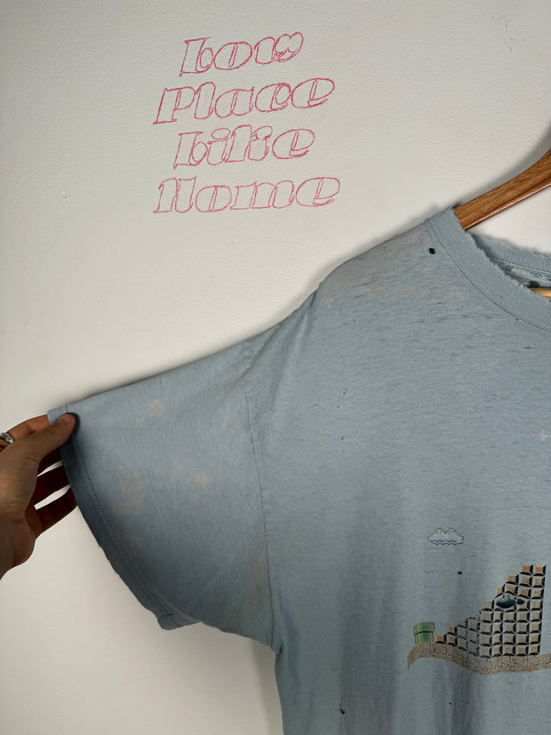 90'S THRASHED SUPER MARIO SHIRT