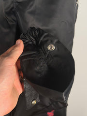 ICONIC FALL/WINTER 2019 "MENENDEZ MURDER TRIAL" ITALIAN NYLON SHOOTER PANTS