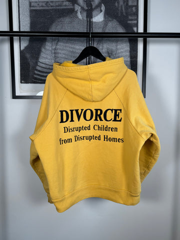 ULTIMATE GRAIL FALL/WINTER 2017 GOLDEN ERA YELLOW "DIVORCE" HOODIE