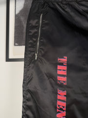 ICONIC FALL/WINTER 2019 "MENENDEZ MURDER TRIAL" ITALIAN NYLON SHOOTER PANTS