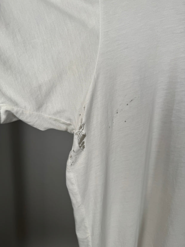 EXTREMELY RARE SPRING/SUMMER 2020 CANCELLED MISPRINT "79 RUE CHARLOT / DEPRIMIS" PARIS STORE OPENING SHIRT