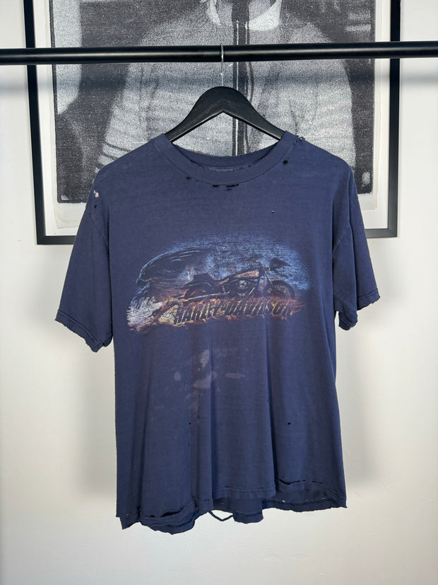 90'S BLOWN OUT HARLEY DAVIDSON WICHITA EAGLE SHIRT