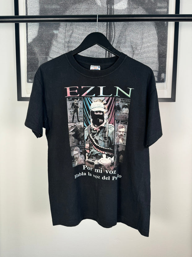 90'S VINTAGE MEXICAN GUERILLA GROUP ANARCHIST ZAPATISTA TEE