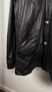 INSANE 90's VIP SPECIAL ORDER 8 CEMETERY CROSS PATCH TALON BUTTON HUNTING JACKET