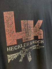 PERFECTLY DISTRESSED 90s "HK / HECHLER & KOCH" M16 SHIRT