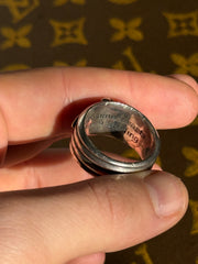 BEAUTIFULLY ICONIC EARLY 2000's DAGGER RING w/ PERFECT PATINA