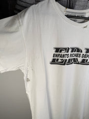 THE LAST BRAND NEW ICONIC SPRING/SUMMER 2016 "ERD" LOGO HAND DISTRESSED SHIRT