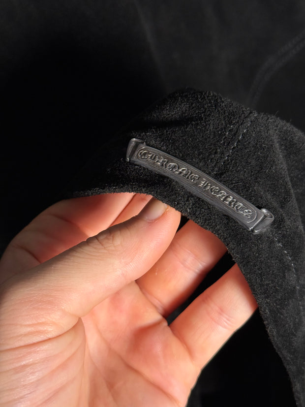 ULTIMATE CHROME GRAIL 1991 SUEDE .925 SILVER CUFF WESTERN FLEUR JACKET