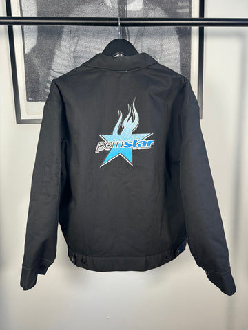 90'S GRAIL QUILTED PORN STAR SKATEBOARDS x DICKIES LOGO JACKET