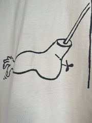 INCREDIBLE 80'S THE CELIBATE RIFLES ARABIC/CHINESE SPELLOUT SHIRT