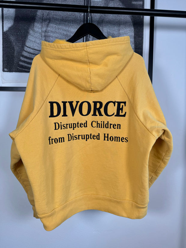 ULTIMATE GRAIL FALL/WINTER 2017 GOLDEN ERA YELLOW "DIVORCE" HOODIE