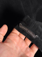 ULTIMATE CHROME GRAIL 1991 SUEDE .925 SILVER CUFF WESTERN FLEUR JACKET