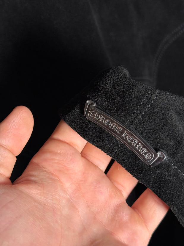 ULTIMATE CHROME GRAIL 1991 SUEDE .925 SILVER CUFF WESTERN FLEUR JACKET
