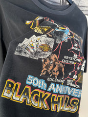 1990 HARLEY DAVIDSON STURGIS MOTORCYCLE BLACK HILLS RALLY IN ATHLETE SIZE