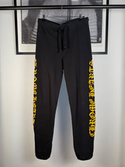 ICONIC EVERYDAY VOLT COLORWAY LOGO "FUCK YOU" SWEATPANTS IN BLACK & YELLOW