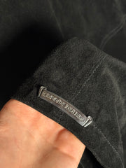 ULTIMATE CHROME GRAIL 1991 SUEDE .925 SILVER CUFF WESTERN FLEUR JACKET