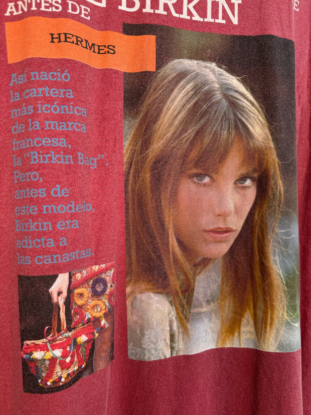 PERUVIAN BOOTLEG HERMES JANE BIRKIN SHIRT