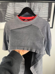 90’s INSANE THRASHED & FADED DOUBLE COLLAR “WINSTON RACING” POCKET SHIRT