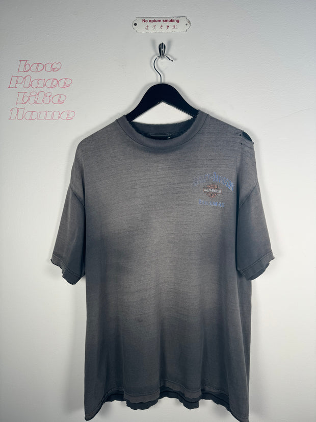 90's ULTRA-FADED HARLEY DAVIDSON BAHAMAS TEE
