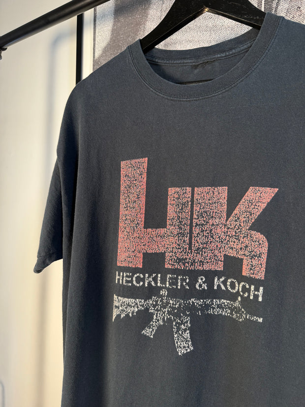 PERFECTLY DISTRESSED 90s "HK / HECHLER & KOCH" M16 SHIRT