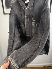 SPRING/SUMMER 2022 MARGIELA-INSPIRED RECONSTRUCTED DENIM UNIFIT JACKET