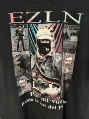 90'S VINTAGE MEXICAN GUERILLA GROUP ANARCHIST ZAPATISTA TEE