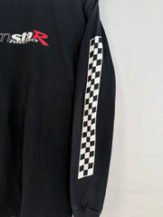 INCREDIBLY RARE PRISTINE 90's PORN STAR SKATEBOARDSRACING CHECKERBOARD LONG SLEEVE