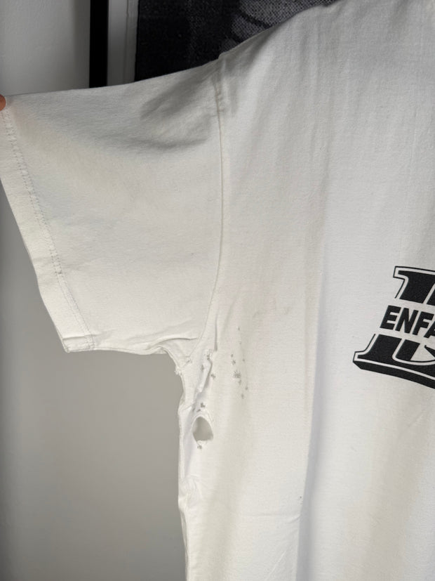 THE LAST BRAND NEW ICONIC SPRING/SUMMER 2016 "ERD" LOGO HAND DISTRESSED SHIRT