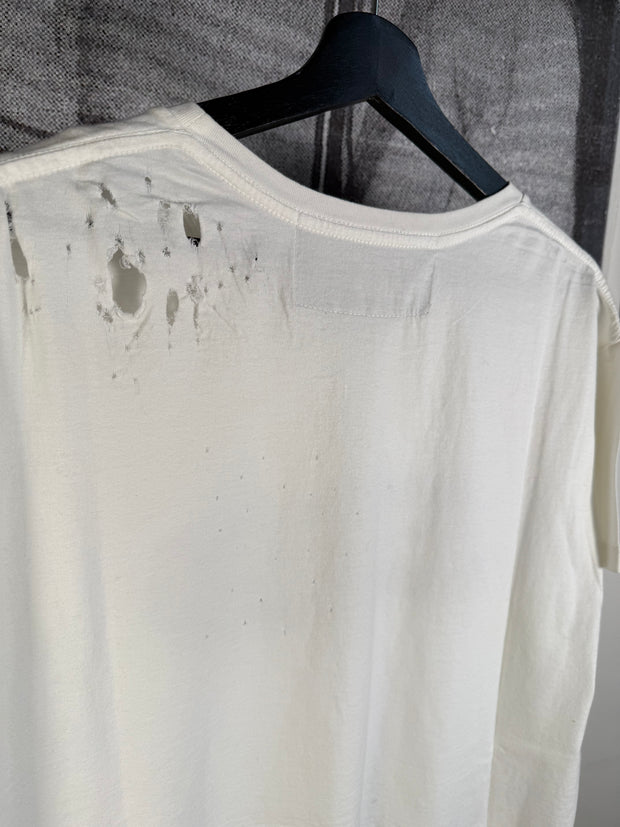 THE LAST BRAND NEW ICONIC SPRING/SUMMER 2016 "ERD" LOGO HAND DISTRESSED SHIRT