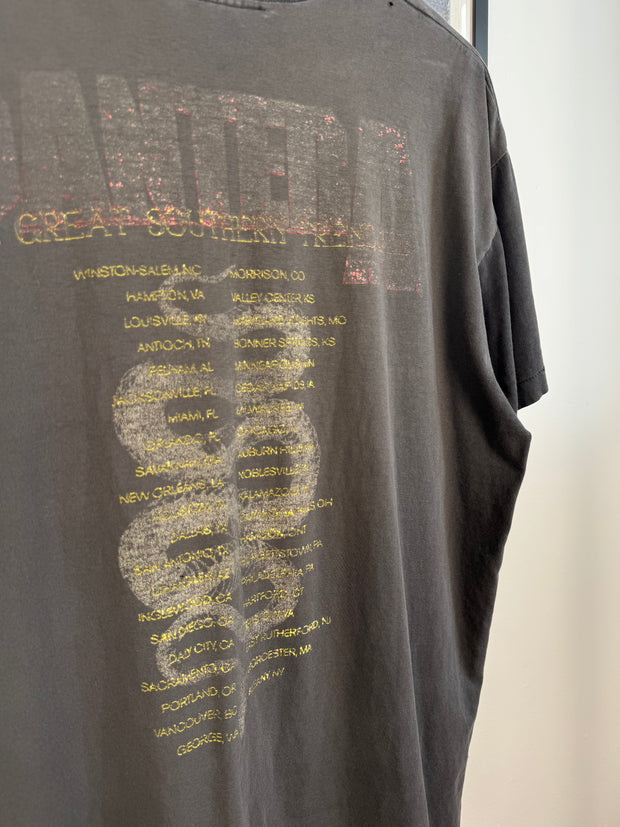 VINTAGE GRAIL: OG 1996 PANTERA "THE GREAT SOUTHERN TRENDKILL" THRASHED & FADED TOUR SHIRT