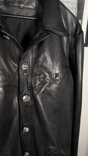 INSANE 90's VIP SPECIAL ORDER 8 CEMETERY CROSS PATCH TALON BUTTON HUNTING JACKET