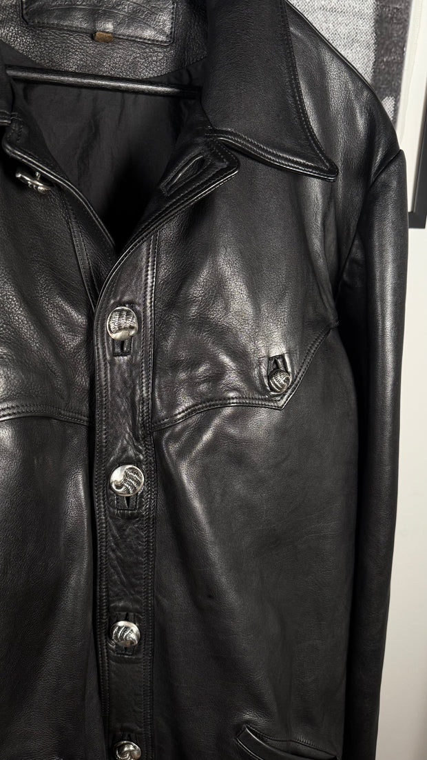 INSANE 90's VIP SPECIAL ORDER 8 CEMETERY CROSS PATCH TALON BUTTON HUNTING JACKET