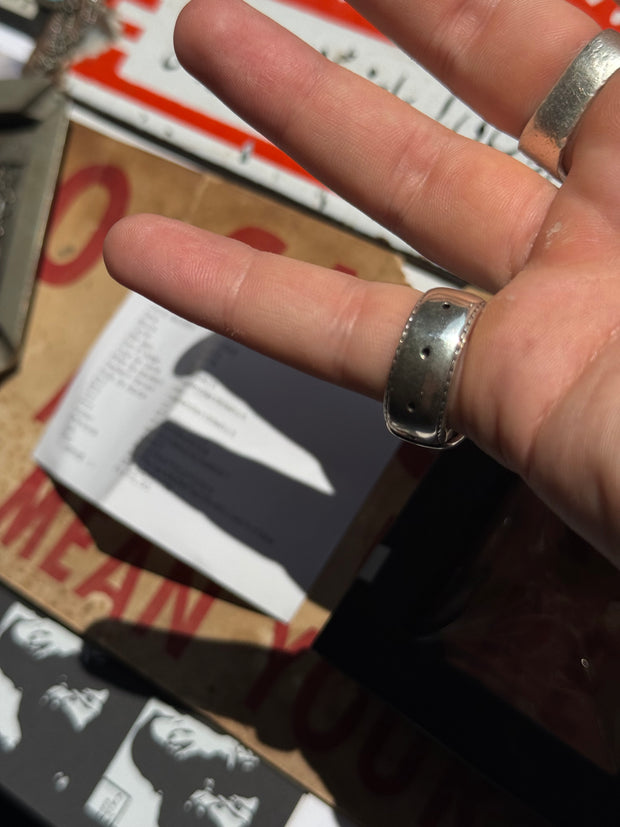 RARE 2025 SOLD OUT BRAND NEW w/ BOX & RECEIPT .925 SILVER GUNSLINGER RING IN SIZE 10